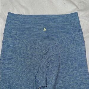 Blue High-Waisted Vitality Leggings